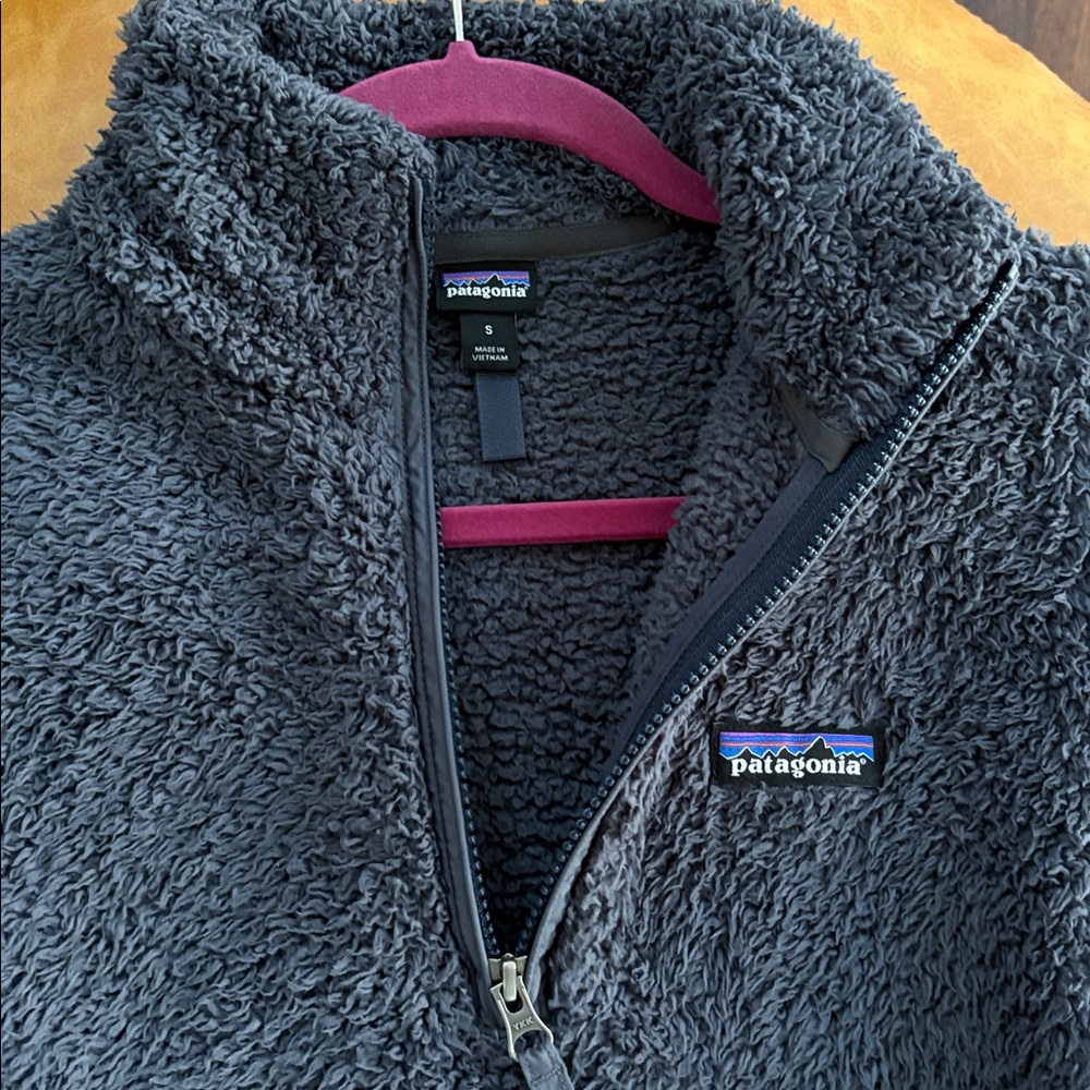 PATAGONIA - WOMEN'S LOS GATOS FLEECE 1/4-ZIP in “sunken blue” - Picture 3 of 5